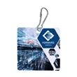Acrylic Zipper Pull - Square | https://www.bestnamebadges.com