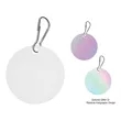 Acrylic Zipper Pull - Circle | https://www.bestnamebadges.com