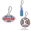 Acrylic Zipper Pull - Custom Shape 2" | https://www.bestnamebadges.com