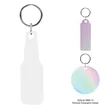Acrylic Key Tag - Custom Shape 3" | https://www.bestnamebadges.com