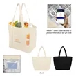 Aware™ 8 Oz. 20 Can Recycled Cotton Cooler Tote Bag | https://www.bestnamebadges.com