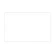 Ultra Removable Rectangle Rounded Corner Sticker | https://www.bestnamebadges.com