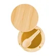 Bamboo Salt Cellar | https://www.bestnamebadges.com