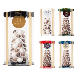 Biens Chocolate Centerpieces® Tower | https://www.bestnamebadges.com