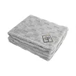rPET Checkered Sherpa Blanket | https://www.bestnamebadges.com