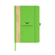 Recycled PU And Bamboo Accent Journal | https://www.bestnamebadges.com