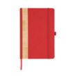 Recycled PU And Bamboo Accent Journal | https://www.bestnamebadges.com