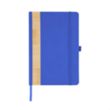 Recycled PU And Bamboo Accent Journal | https://www.bestnamebadges.com