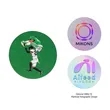 Acrylic Golf Ball Marker - Circle | https://www.bestnamebadges.com