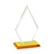 Tuscany Award - Amber | https://www.bestnamebadges.com