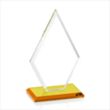 Tuscany Award - Amber | https://www.bestnamebadges.com