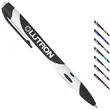 Rubberized Plastic Ballpoint Pen | https://www.bestnamebadges.com