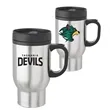 16 oz Stainless Steel Travel Mugs | https://www.bestnamebadges.com