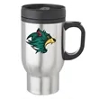 16 oz Stainless Steel Travel Mugs | https://www.bestnamebadges.com