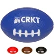 Football Shaped Stress Ball w/ Custom Logo | https://www.bestnamebadges.com