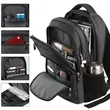 Water Resistant USB Laptop Backpack Business Travel Bag | https://www.bestnamebadges.com