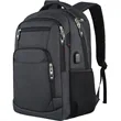 Water Resistant USB Laptop Backpack Business Travel Bag | https://www.bestnamebadges.com