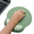 Simple Soft Non Slip Ergonomic Round Computer Mouse Pad | https://www.bestnamebadges.com