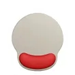 Simple Soft Non Slip Ergonomic Round Computer Mouse Pad | https://www.bestnamebadges.com