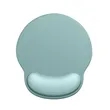 Simple Soft Non Slip Ergonomic Round Computer Mouse Pad | https://www.bestnamebadges.com
