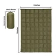 Waterproof Striped Convenient Camping Blanket | https://www.bestnamebadges.com