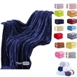Flannel Solid Color Blanket | https://www.bestnamebadges.com