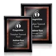 Farnsworth/Caprice - Black/Red | https://www.bestnamebadges.com