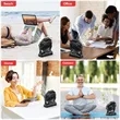 20000mAh Cordless Battery Powered Fan with LED Lantern | https://www.bestnamebadges.com