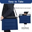 Stadium Portable Bleacher Seat with Cup Holder Side Pocket | https://www.bestnamebadges.com