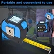 Rechargeable Laser Measure Tape  3-in-1 Digital Ruler Tool | https://www.bestnamebadges.com