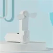 Folding Fan USB Charging Handheld | https://www.bestnamebadges.com