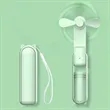 Folding Fan USB Charging Handheld | https://www.bestnamebadges.com