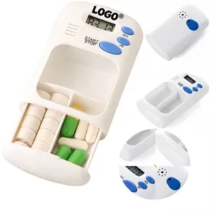 Smart Pill Reminder Box with Digital Timer For Medication