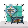 Micro GeoMetrix 9-Quad Back Wall Panel | https://www.bestnamebadges.com