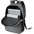 Solid Color Heather Lite Laptop Backpack W/ Braided Handle | https://www.bestnamebadges.com