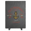 5" x 7" Rectangle Slate Decor with Plastic Feet | https://www.bestnamebadges.com