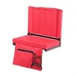 Padded Foldable Bleacher Stadium Seats Ocean | https://www.bestnamebadges.com