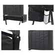 Padded Foldable Bleacher Stadium Seats Ocean | https://www.bestnamebadges.com