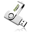 8GB Swivel USB Flash Drives | https://www.bestnamebadges.com