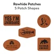 Richardson Trucker Rope Hat w/Leather Patch or Embroidery | https://www.bestnamebadges.com