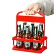 Collapsible Bottle Carrier Rack for Sports and Bars Basket | https://www.bestnamebadges.com