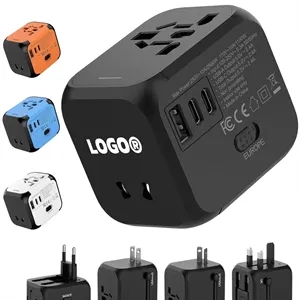 Universal Travel Adapter With USB C Charging Ports