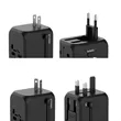 Universal Travel Adapter With USB C Charging Ports | https://www.bestnamebadges.com