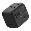 Universal Travel Adapter With USB C Charging Ports | https://www.bestnamebadges.com