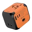 Universal Travel Adapter With USB C Charging Ports | https://www.bestnamebadges.com