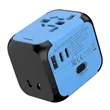 Universal Travel Adapter With USB C Charging Ports | https://www.bestnamebadges.com