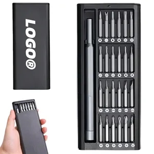 25 In 1 Precision Aluminum Alloy Screwdriver Tool Set Kit