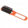 Foldable Travel Hair Brush With Mirror Compact In Stock | https://www.bestnamebadges.com