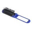 Foldable Travel Hair Brush With Mirror Compact In Stock | https://www.bestnamebadges.com