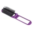 Foldable Travel Hair Brush With Mirror Compact In Stock | https://www.bestnamebadges.com